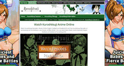 Desktop Screenshot of kuroshitsuji.net